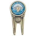 Cast Divot Tool w/ Photo Dome Emblem